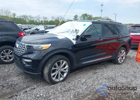 2022 Ford Explorer Platinum из США, поврежденный, VIN 1FM5K8HC6NGA72795